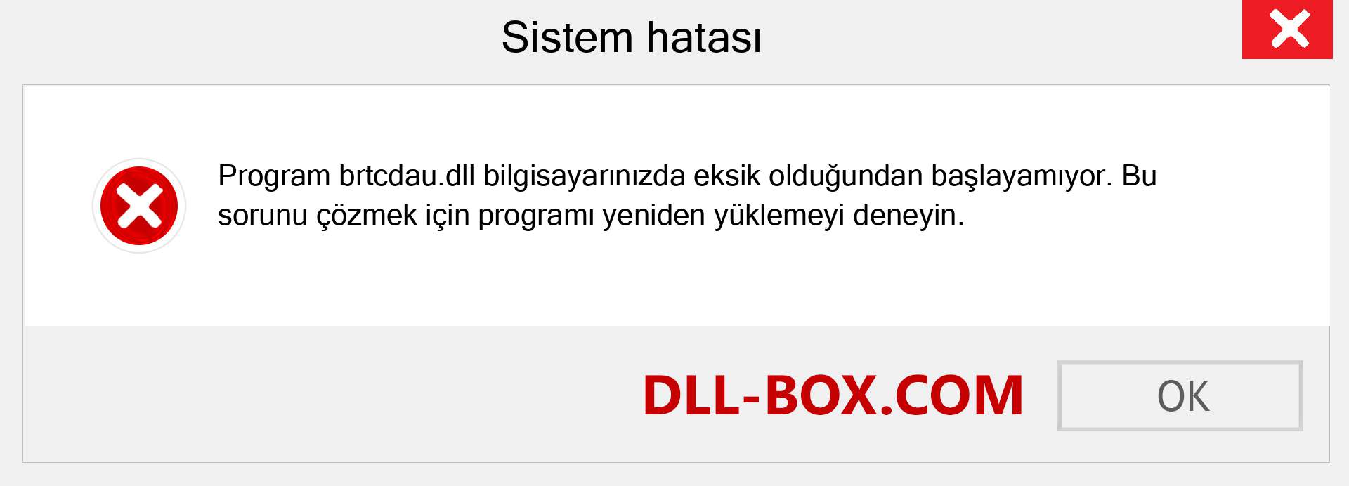 brtcdau.dll dosyası eksik mi? Windows 7, 8, 10 için İndirin - Windows'ta brtcdau dll Eksik Hatasını Düzeltin, fotoğraflar, resimler